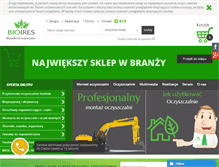 Tablet Screenshot of bioires.pl
